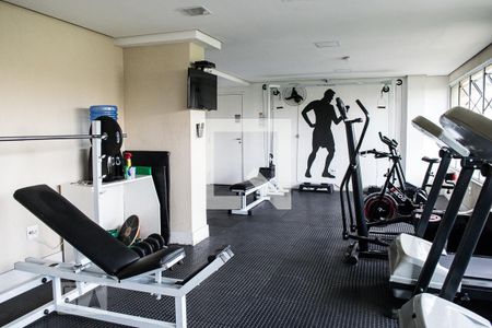 Área comum - Academia de apartamento à venda com 2 quartos, 53m² em Vila Cruz das Almas, São Paulo