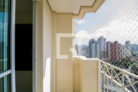 Varanda da Sala de apartamento à venda com 2 quartos, 58m² em Vila Gumercindo, São Paulo