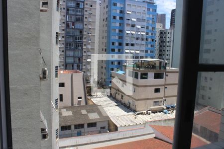 Vista da Rua de kitnet/studio para alugar com 1 quarto, 30m² em Boa Vista, São Vicente
