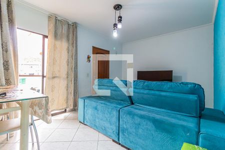Sala de apartamento à venda com 2 quartos, 60m² em Parque Marajoara, Santo André