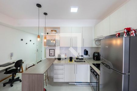 Sala/Cozinha de kitnet/studio à venda com 1 quarto, 39m² em Bela Vista, São Paulo