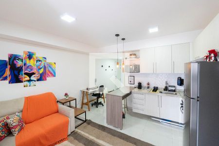 Sala/Cozinha de kitnet/studio à venda com 1 quarto, 39m² em Bela Vista, São Paulo