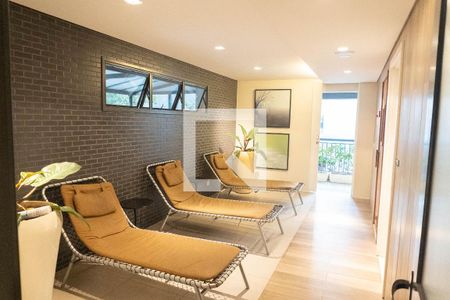 Studio à venda com 39m², 1 quarto e 1 vagaSaúna