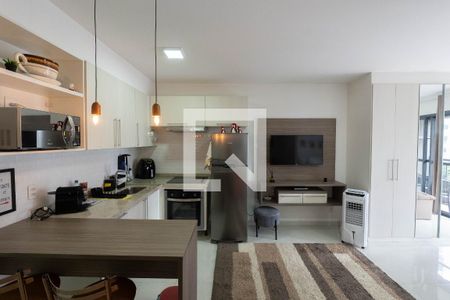 Sala/Cozinha de kitnet/studio à venda com 1 quarto, 39m² em Bela Vista, São Paulo