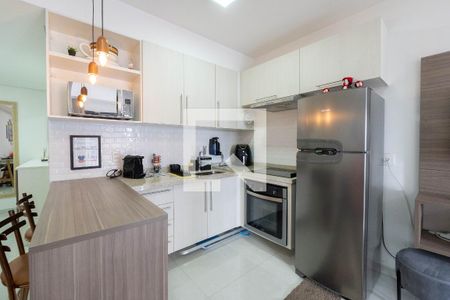 Sala/Cozinha de kitnet/studio à venda com 1 quarto, 39m² em Bela Vista, São Paulo