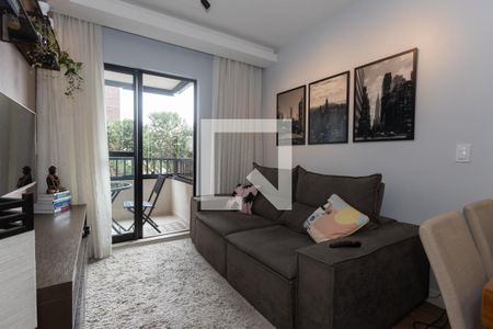 Sala de apartamento para alugar com 2 quartos, 59m² em Centro, Curitiba