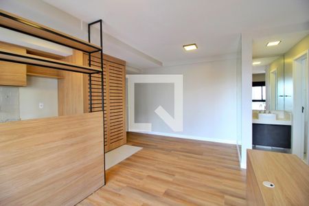 Sala de apartamento à venda com 1 quarto, 44m² em Campestre, Santo André