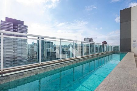 Studio para alugar com 46m², 1 quarto e 1 vagaPiscina