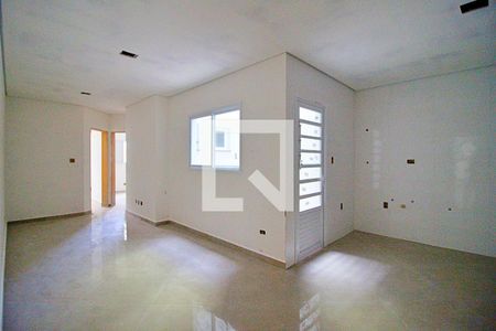 Sala/Cozinha de apartamento à venda com 2 quartos, 51m² em Parque Oratório, Santo André