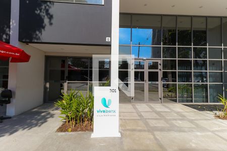 Studio para alugar com 29m², 1 quarto e sem vagaFachada e portaria