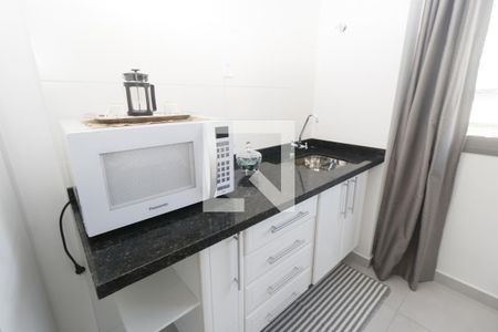 Studio para alugar com 29m², 1 quarto e sem vagaDetalhe cozinha