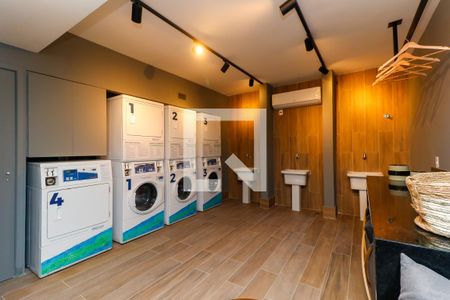 Studio para alugar com 29m², 1 quarto e sem vagaLavanderia