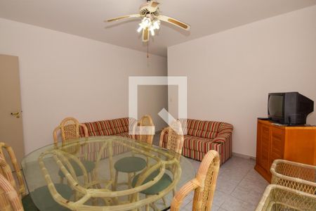 Sala de apartamento para alugar com 2 quartos, 93m² em Jardim Belmar, Guarujá