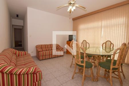 Sala de apartamento para alugar com 2 quartos, 93m² em Jardim Belmar, Guarujá