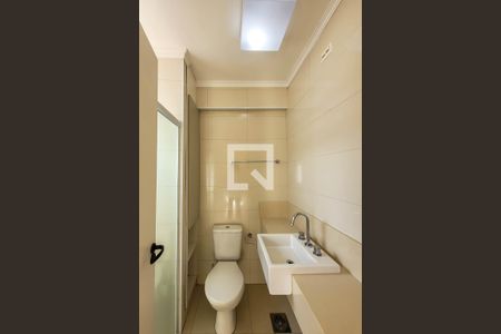 Banheiro da Suíte  de apartamento à venda com 1 quarto, 46m² em Cambuci, São Paulo