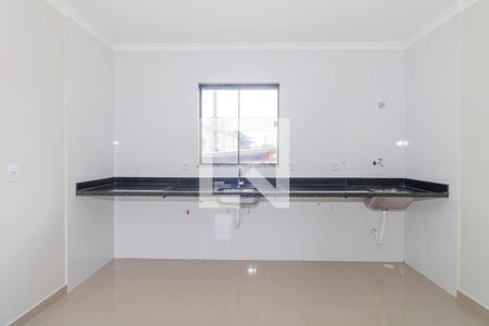 Sala e Cozinha de apartamento à venda com 1 quarto, 32m² em Vila Nivi, São Paulo