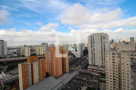 Vista da Varanda de apartamento para alugar com 2 quartos, 50m² em Brás, São Paulo