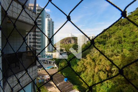Vista da Varanda de apartamento para alugar com 3 quartos, 95m² em Jardim Tejereba, Guarujá