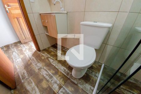 Casa para alugar com 62m², 2 quartos e 1 vaga Casa para alugar com 62m², 2 quartos e 1 vagaBanheiro