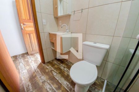 Casa para alugar com 62m², 2 quartos e 1 vaga Casa para alugar com 62m², 2 quartos e 1 vagaBanheiro