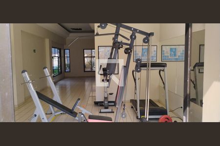 Apartamento para alugar com 38m², 1 quarto e 1 vaga Apartamento para alugar com 38m², 1 quarto e 1 vagaÁrea comum - Academia