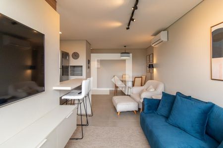 Sala de apartamento à venda com 2 quartos, 58m² em Farroupilha, Porto Alegre