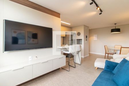 Sala de apartamento à venda com 2 quartos, 58m² em Farroupilha, Porto Alegre