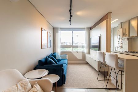 Sala de apartamento à venda com 2 quartos, 58m² em Farroupilha, Porto Alegre