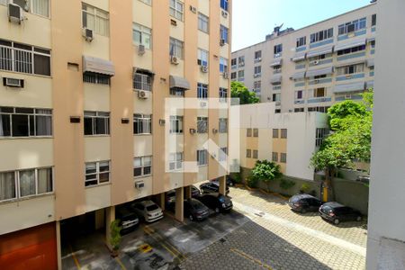 Vista da Sala de apartamento para alugar com 3 quartos, 88m² em Botafogo, Rio de Janeiro