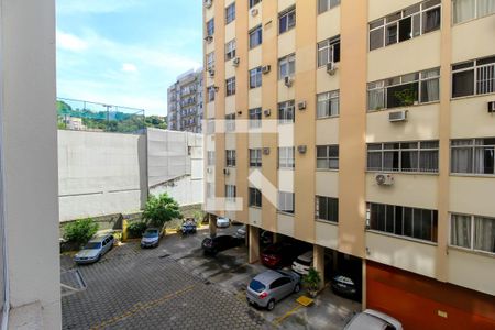 Vista da Sala de apartamento para alugar com 3 quartos, 88m² em Botafogo, Rio de Janeiro