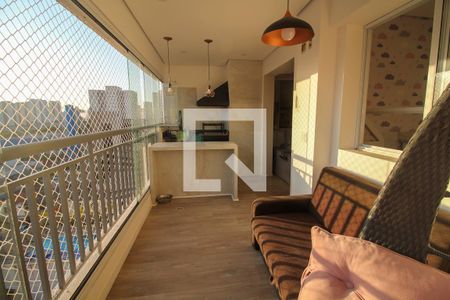 varanda de apartamento para alugar com 2 quartos, 79m² em Belenzinho, São Paulo