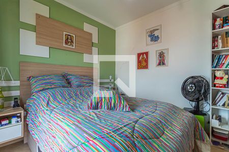 Suite de apartamento à venda com 2 quartos, 190m² em Vila Scarpelli, Santo André