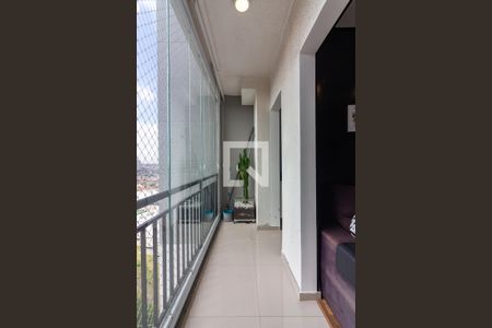 Varanda  de apartamento para alugar com 2 quartos, 49m² em São Pedro, Osasco