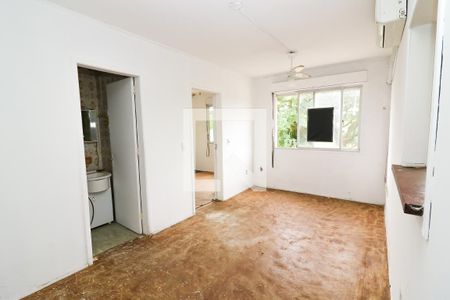 Sala de apartamento à venda com 1 quarto, 42m² em Cristal, Porto Alegre