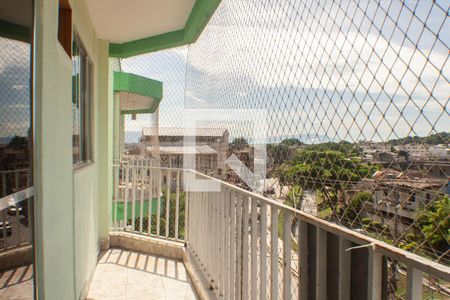 varanda de apartamento para alugar com 2 quartos, 56m² em Santa Eugênia, Nova Iguaçu