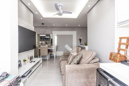 Sala de apartamento para alugar com 2 quartos, 70m² em Santa Maria, São Caetano do Sul