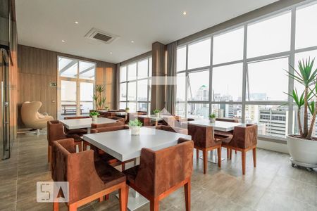 Apartamento para alugar com 35m², 1 quarto e 1 vagaSalão de Festas