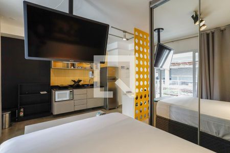 Quarto de apartamento para alugar com 1 quarto, 35m² em Consolação, São Paulo