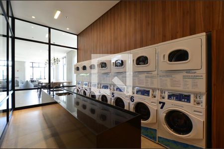 Studio para alugar com 28m², 1 quarto e sem vagaLavanderia