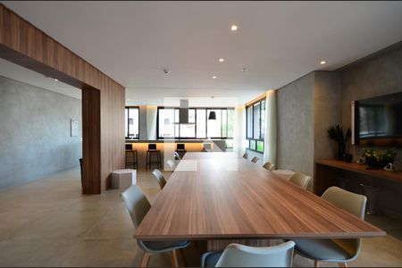 Studio para alugar com 28m², 1 quarto e sem vagaSalao de Festa