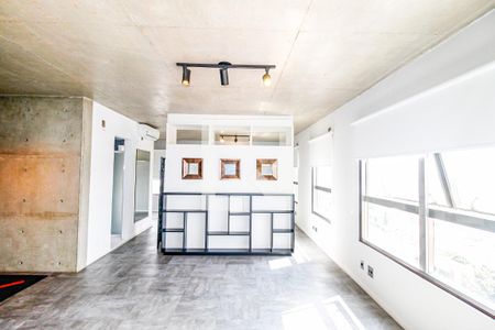 Sala de apartamento para alugar com 1 quarto, 70m² em Campo Belo, São Paulo