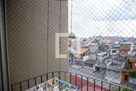 Varanda da Sala de apartamento à venda com 2 quartos, 57m² em Cidade Ademar, Diadema