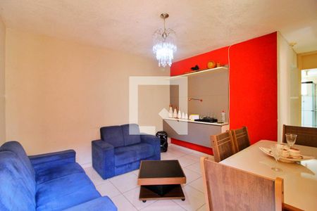 Sala de apartamento para alugar com 2 quartos, 100m² em Jardim Alzira Franco, Santo André