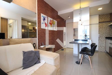 Sala de apartamento para alugar com 1 quarto, 33m² em Águas Claras (sul) , Brasília