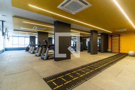 Studio para alugar com 24m², 1 quarto e sem vaga Studio para alugar com 24m², 1 quarto e sem vagaAcademia