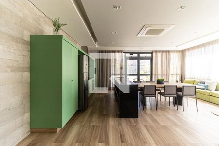 Studio para alugar com 24m², 1 quarto e sem vaga Studio para alugar com 24m², 1 quarto e sem vagaEspaço Gourmet