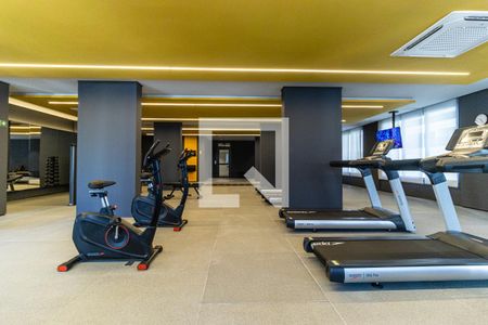 Studio para alugar com 24m², 1 quarto e sem vaga Studio para alugar com 24m², 1 quarto e sem vagaAcademia