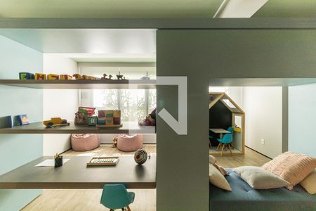 Studio para alugar com 24m², 1 quarto e sem vaga Studio para alugar com 24m², 1 quarto e sem vagaBrinquedoteca