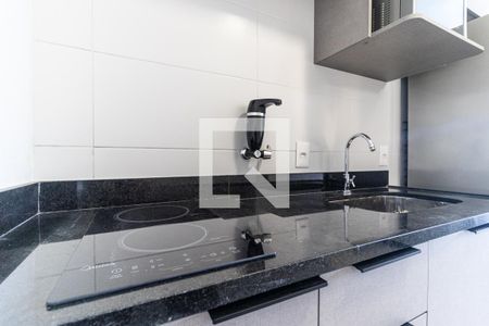Studio para alugar com 24m², 1 quarto e sem vaga Studio para alugar com 24m², 1 quarto e sem vagaCozinha - Cooktop