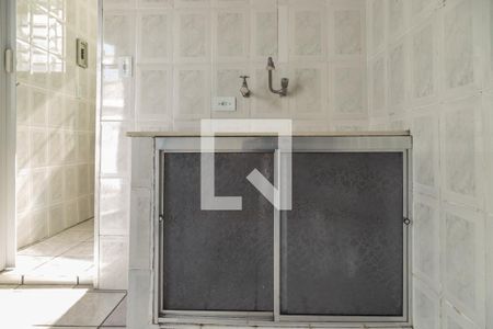 Cozinha de casa para alugar com 1 quarto, 43m² em Vila Guilhermina, São Paulo